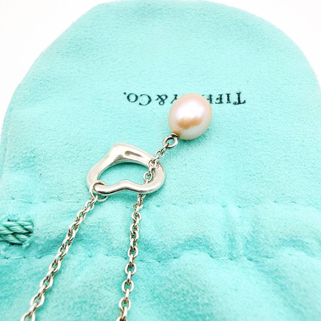 3008-1 保存袋付き美品✨Tiffany ラリアット　ネックレス