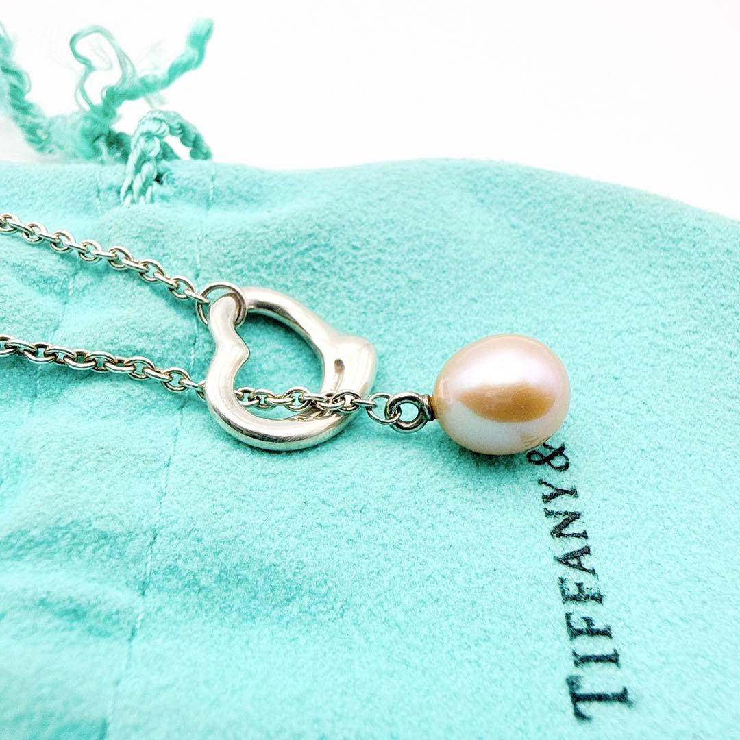 3008-1 保存袋付き美品✨Tiffany ラリアット　ネックレス