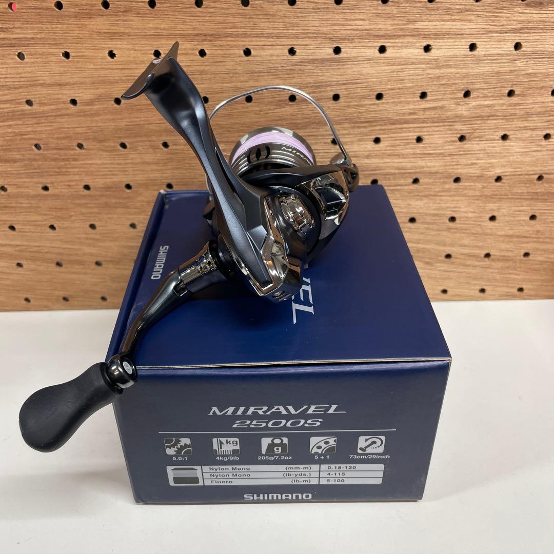 【中古】SHIMANO 22 MIRAVEL 2500S 10＊160