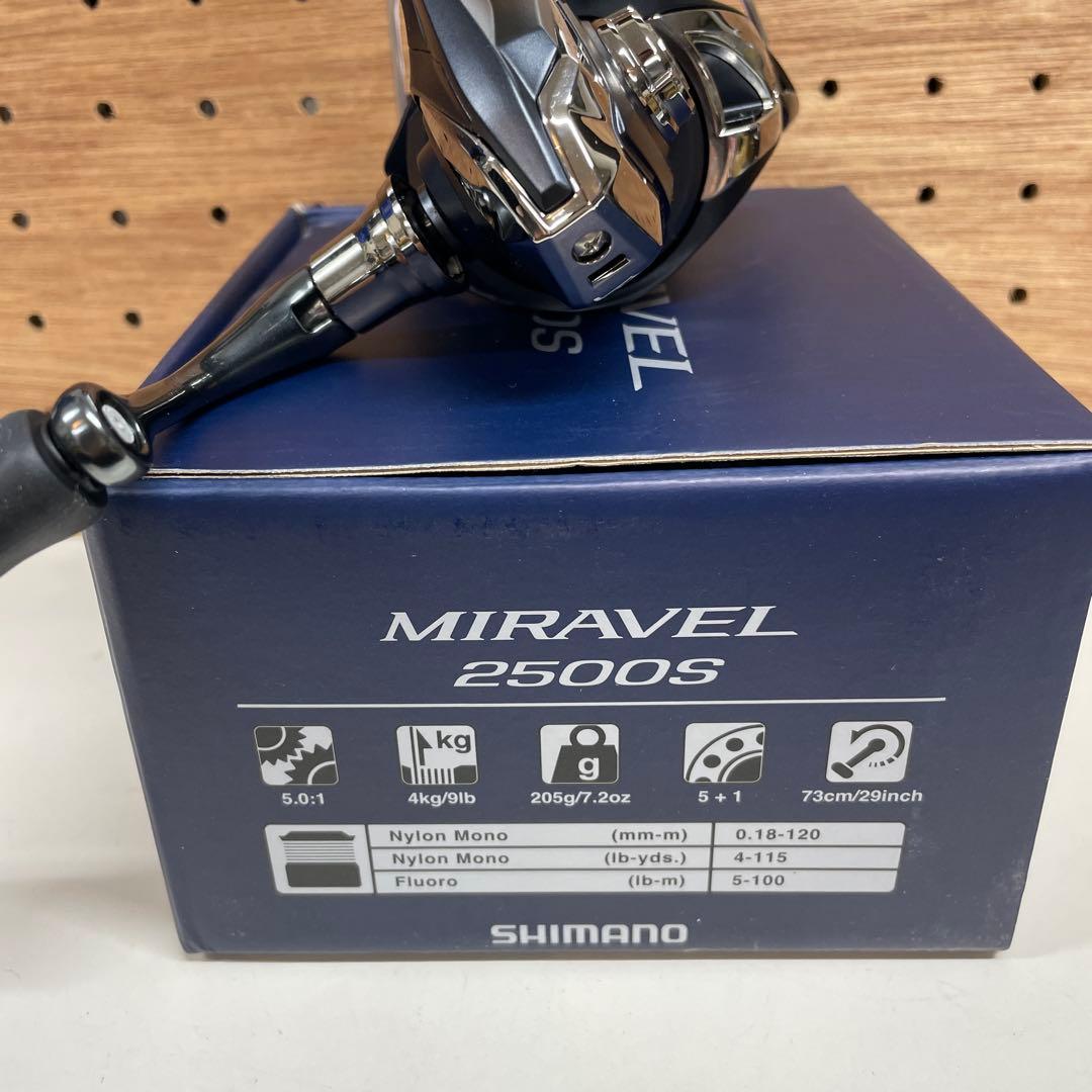 【中古】SHIMANO 22 MIRAVEL 2500S 10＊160