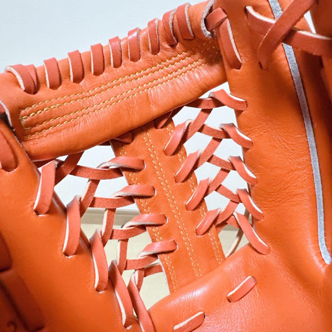 未使用級 HI-GOLD 少年軟式 グローブ オールラウンド 右投 ハイゴールド