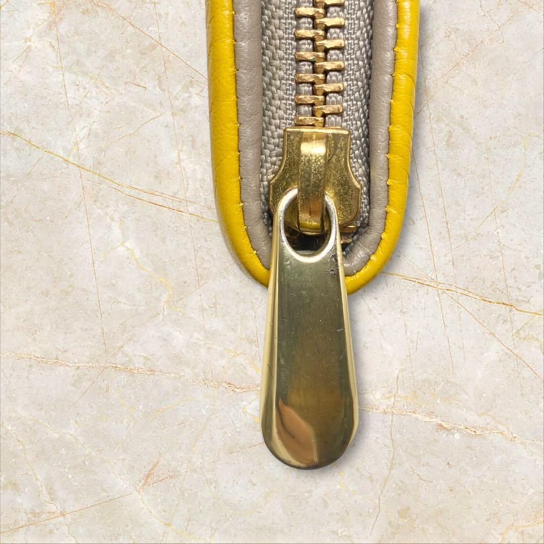 イアパピヨネ 長財布 財布 ねこ イエロー ネコ ear イア 猫 ジップ