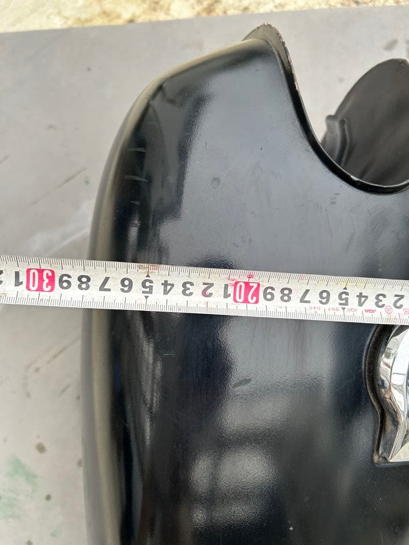 ブラックバイクタンク 鍵付き