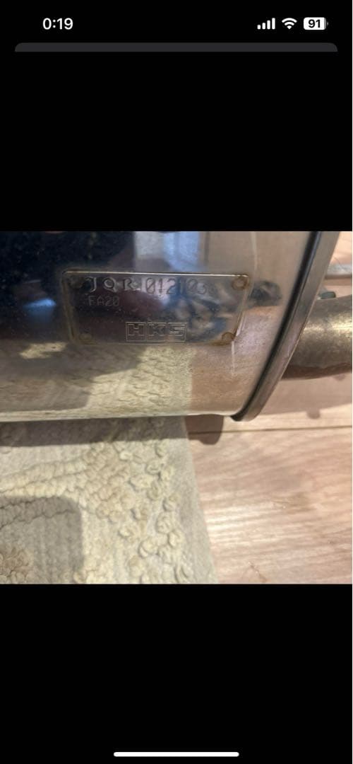 今日までHKS リーガマックスプレミアム エキマフラー zn6 zc6 前期用