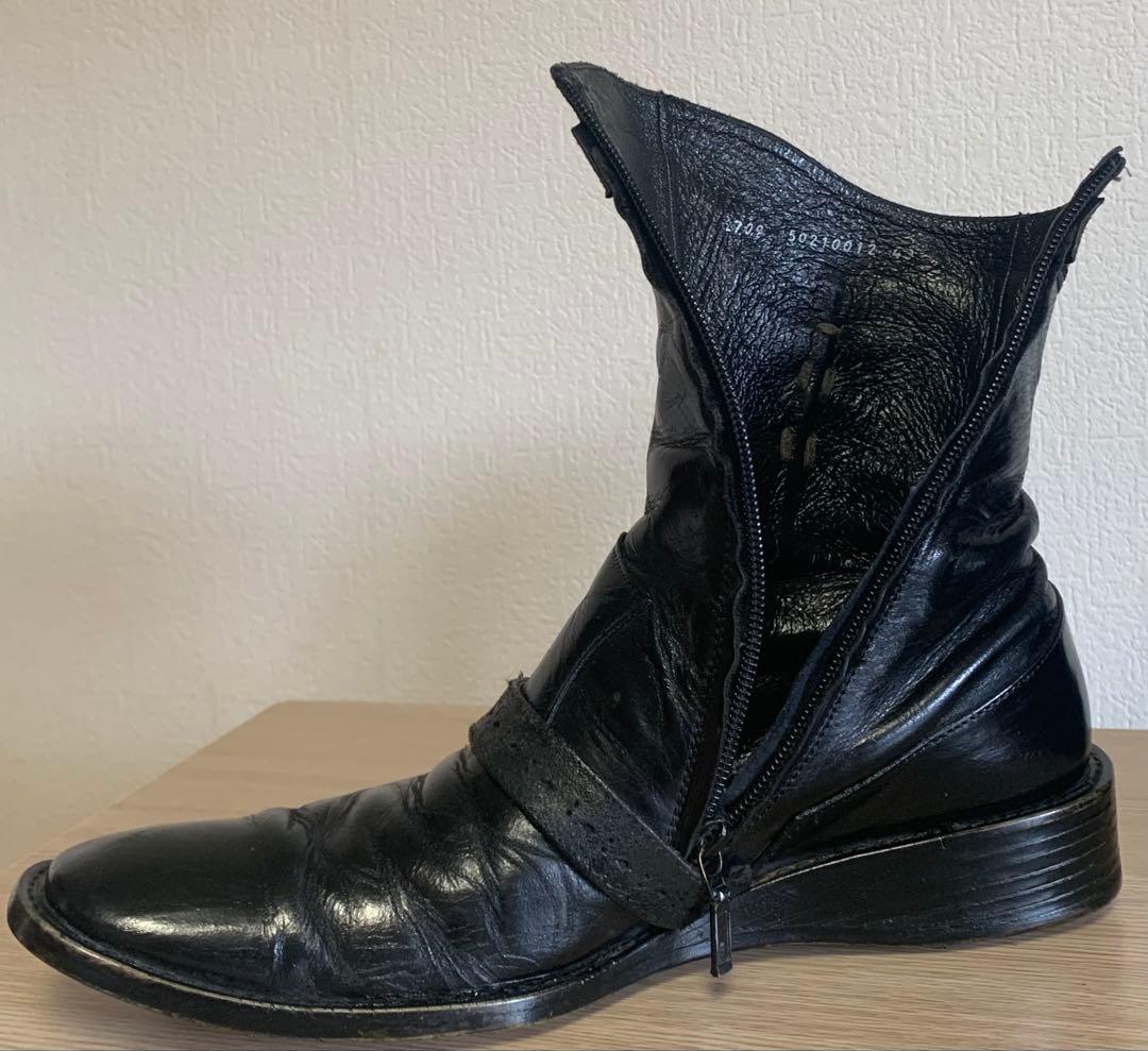 RT 111297専用alfredoBANNISTERレザーブーツ ブラック