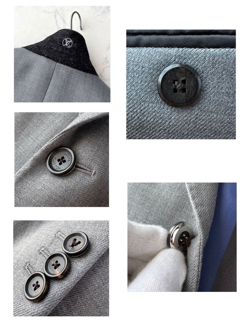 LOUIS VUITTON ルイヴィトン セットアップ スーツ 46 S〜M程