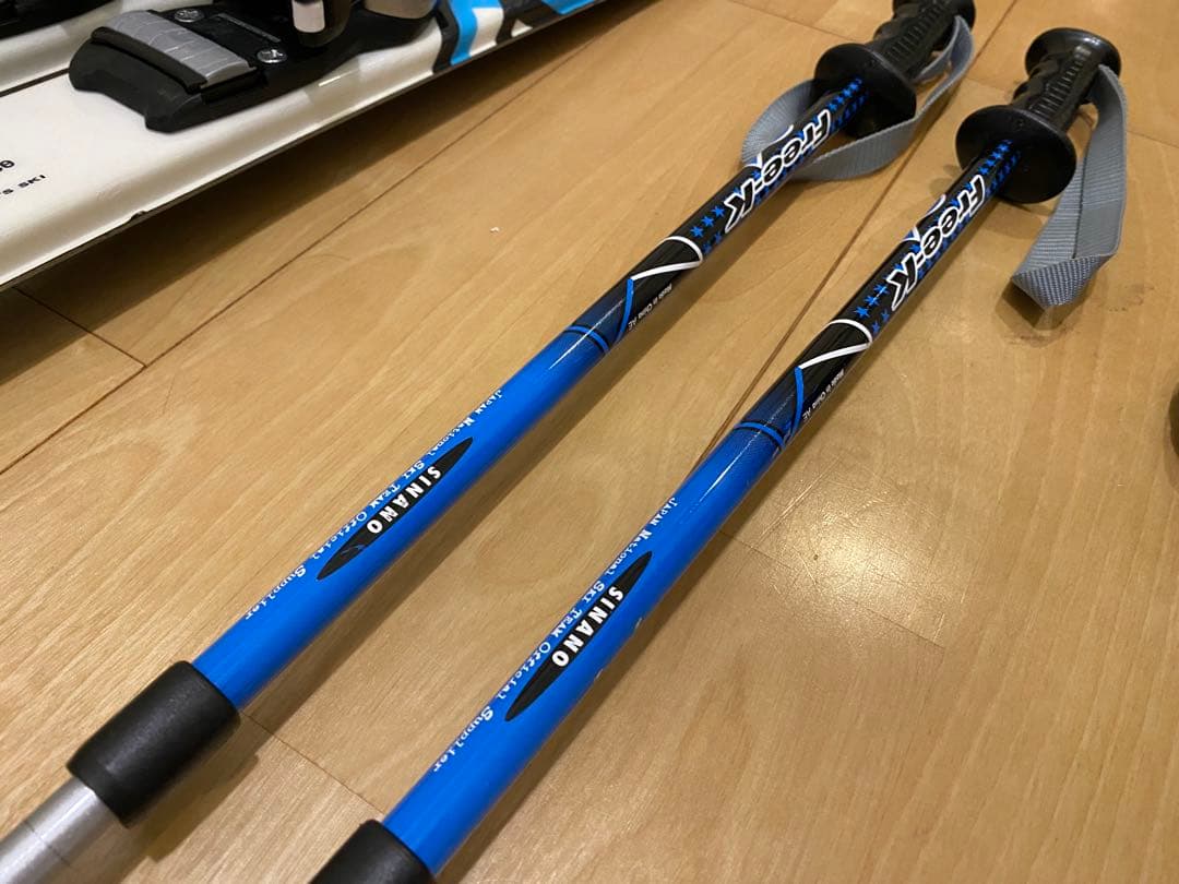 ジュニアキッズスキーセット★スキー板、ブーツ、ポールの3点セット