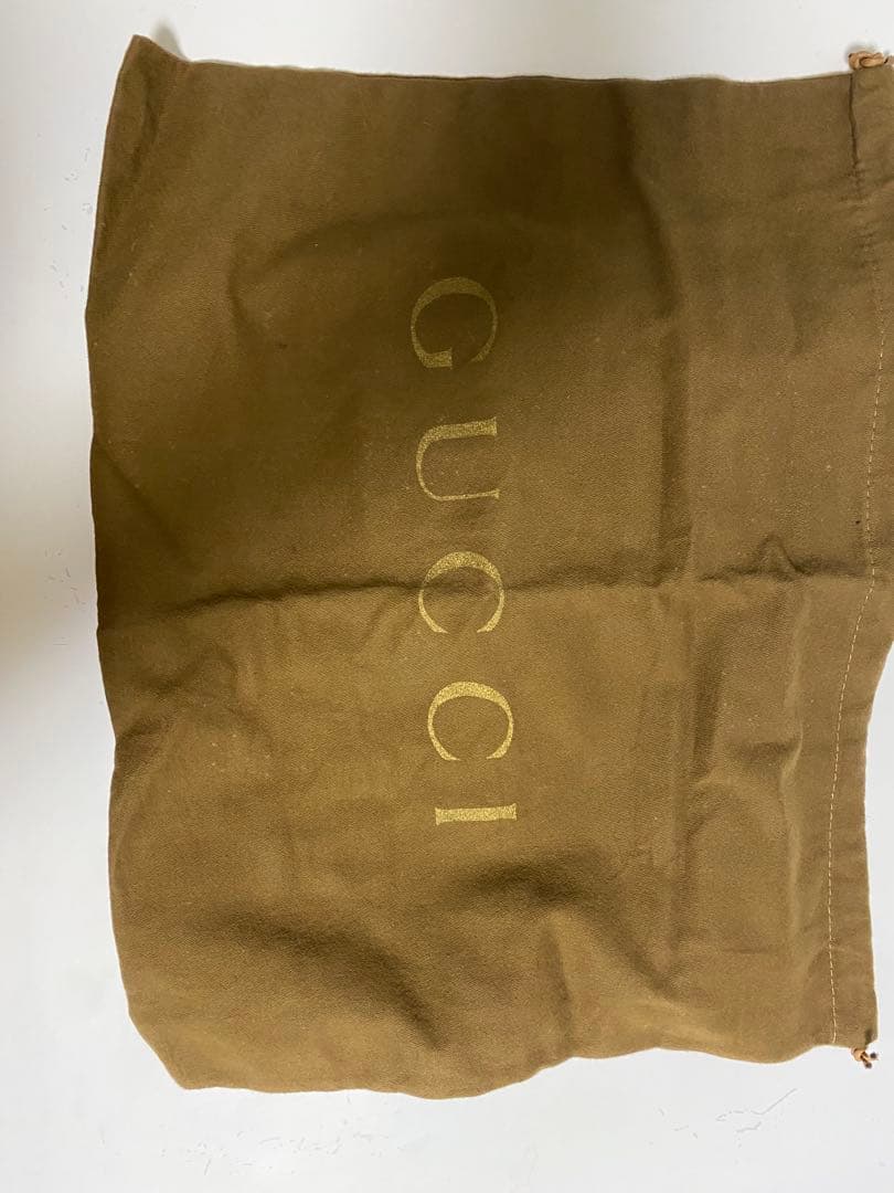 値下げGUCCI GGキャンバス ロゴ　シェリーライン レザー ショルダーバッグ