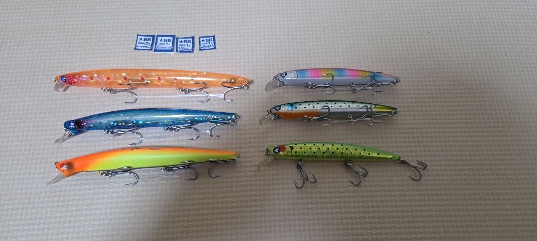 オマケ☆ブルーブルー　ブローウィン140S 110S 167Fなど 6本セット