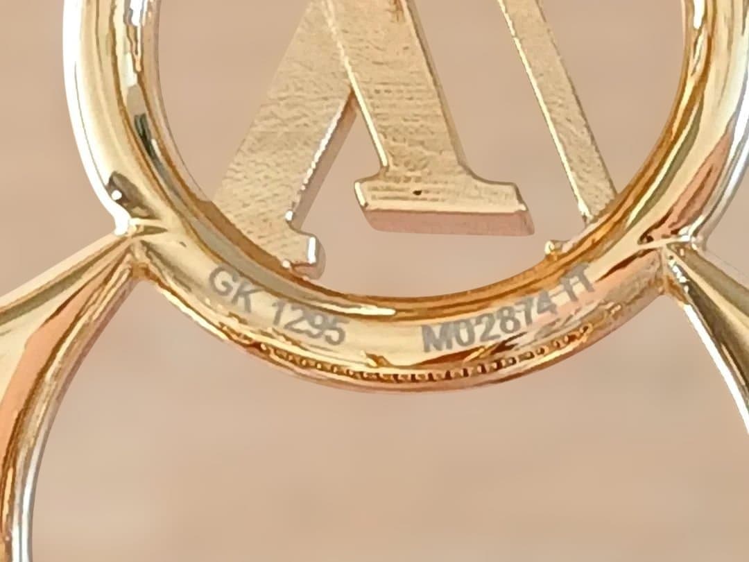 超美品☆ルイヴィトンM02874 LVブリーズ ヘアクリップ ヘアアクセサリー