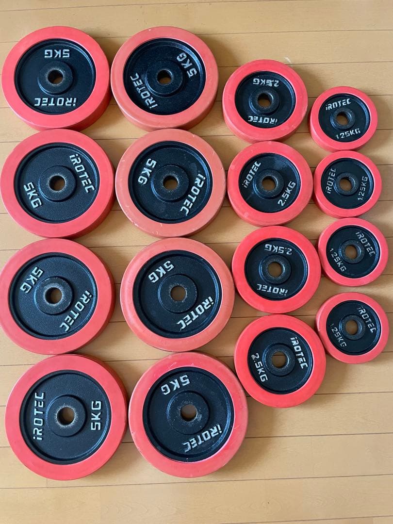 C3100。iROTEC ベンチプレスセット計90kg