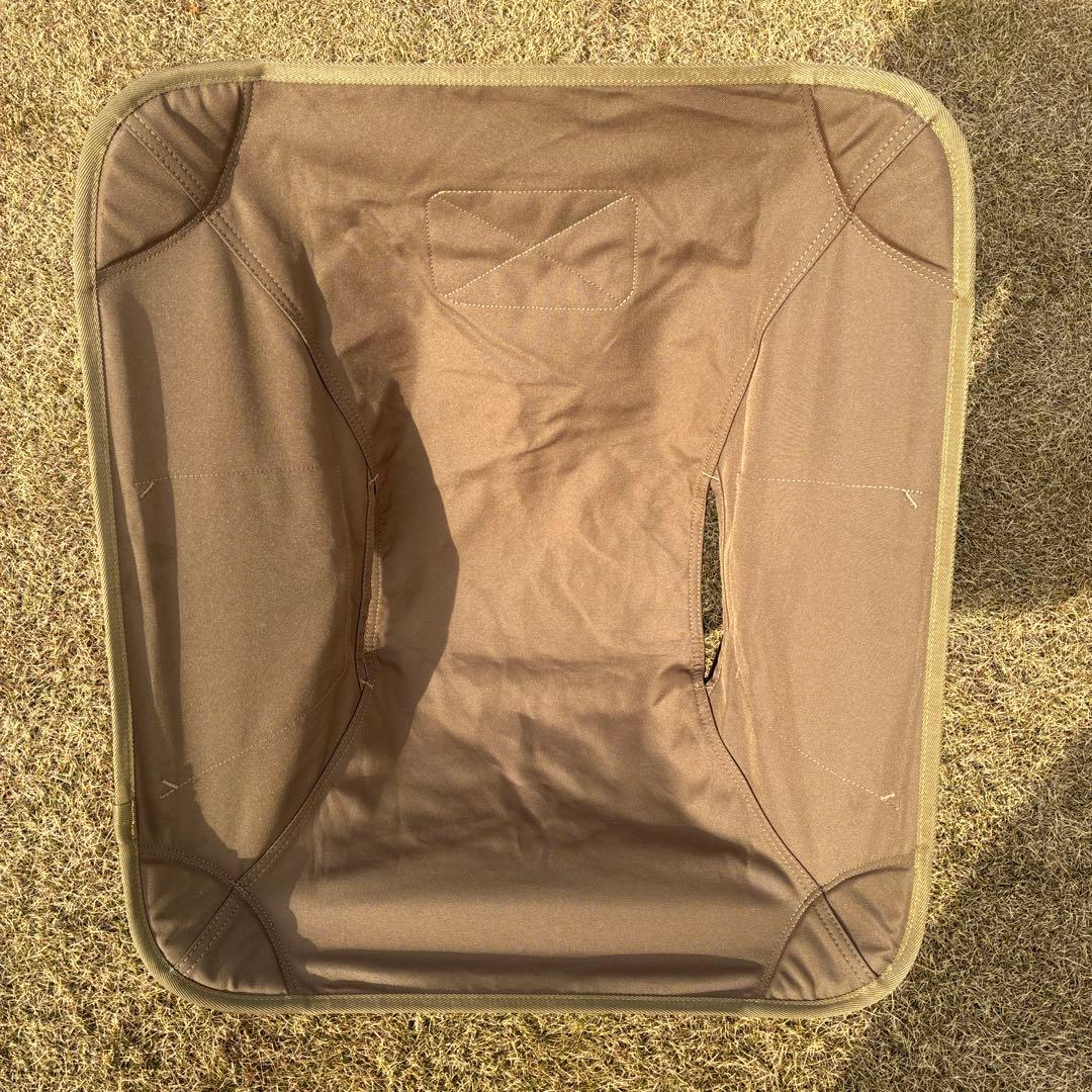 【美品】【ロッキングフットセット】ヘリノックス タクティカルチェア コヨーテ