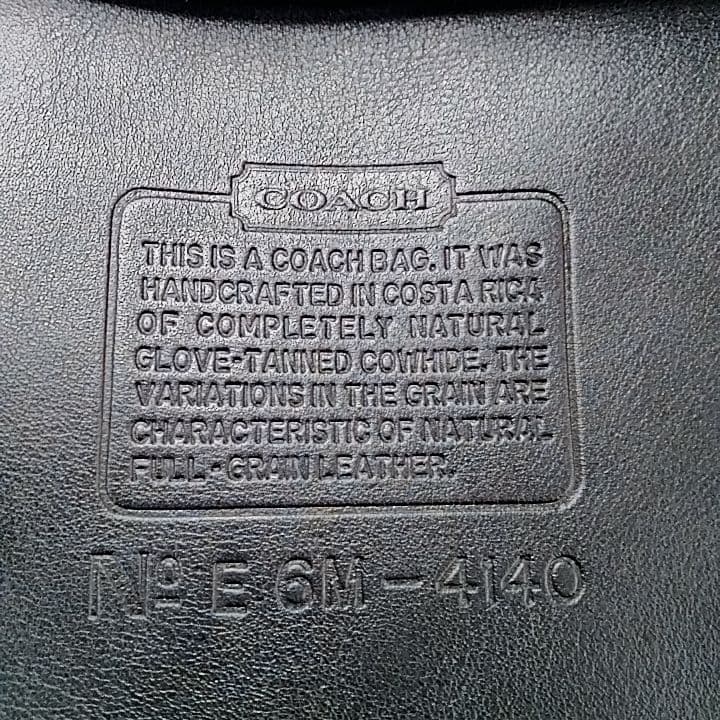希少美品　オールドコーチ ネイビー　高級レザートートバッグ　大容量　A4　肩掛け