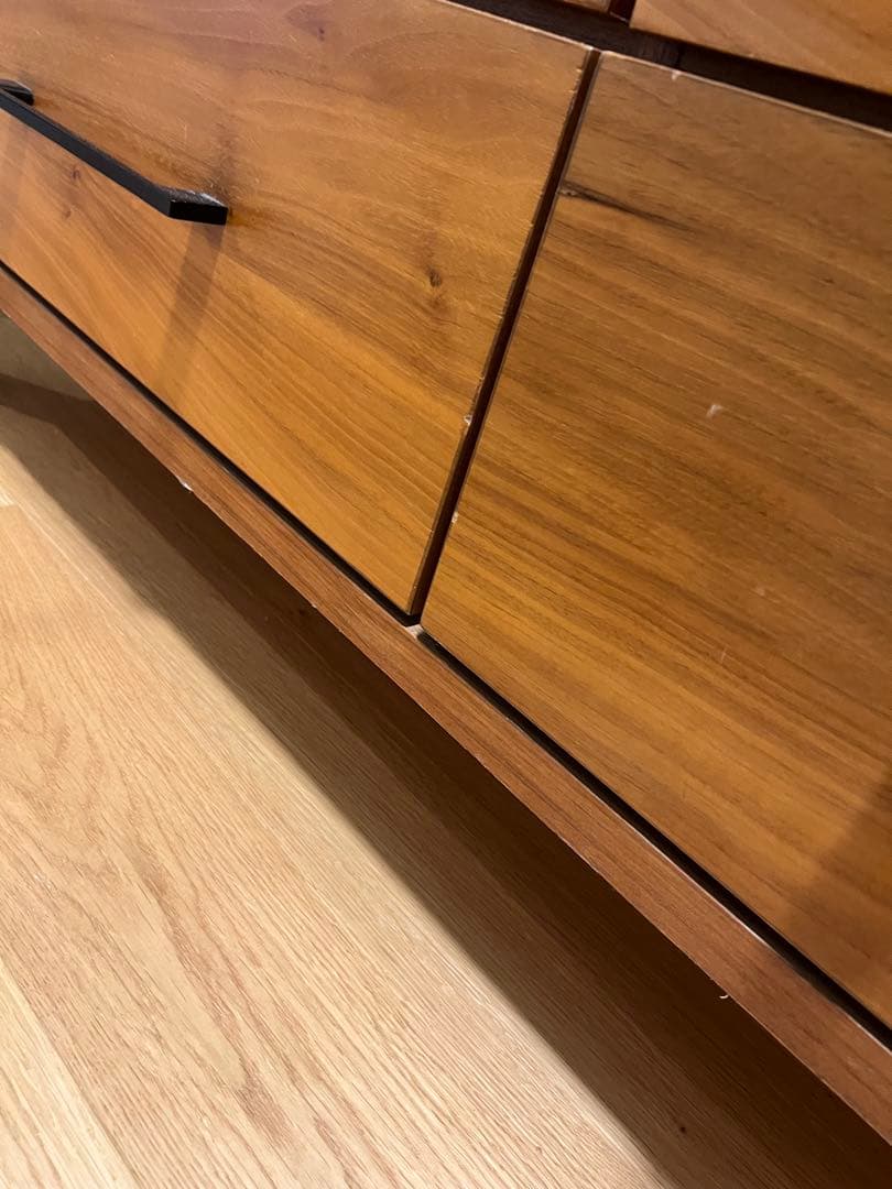 ロー チェスト ウォルナット　幅120 高さ94 奥行45