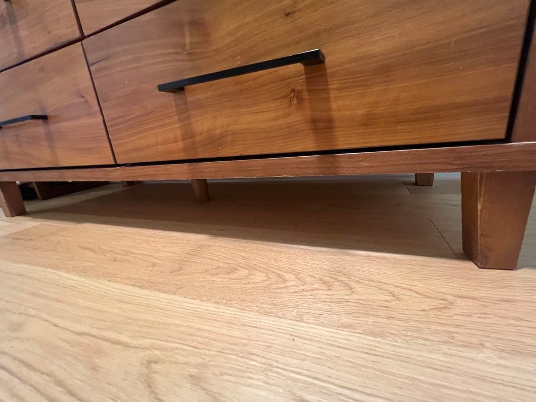 ロー チェスト ウォルナット　幅120 高さ94 奥行45