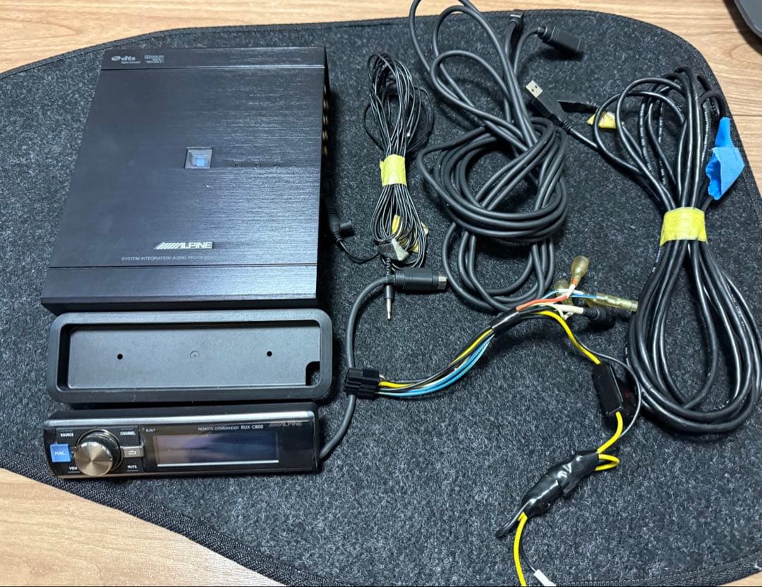 ALPINE PXA-H800 & RUX-C800 セット