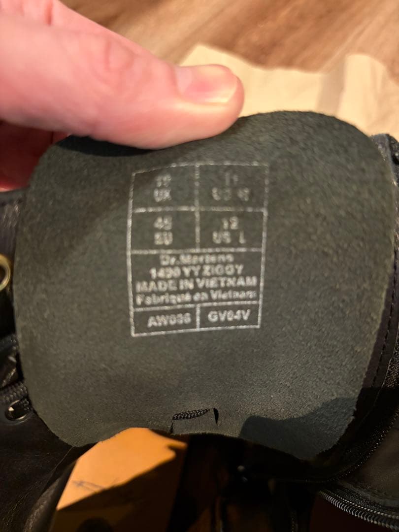 Yohji Yamamoto x Dr.Martens ねじれブーツUK10