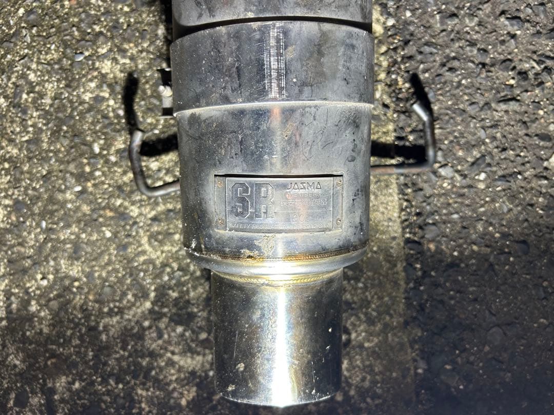 日産 K11 マーチ 5次元 リアピース マフラー ステンレス HK11