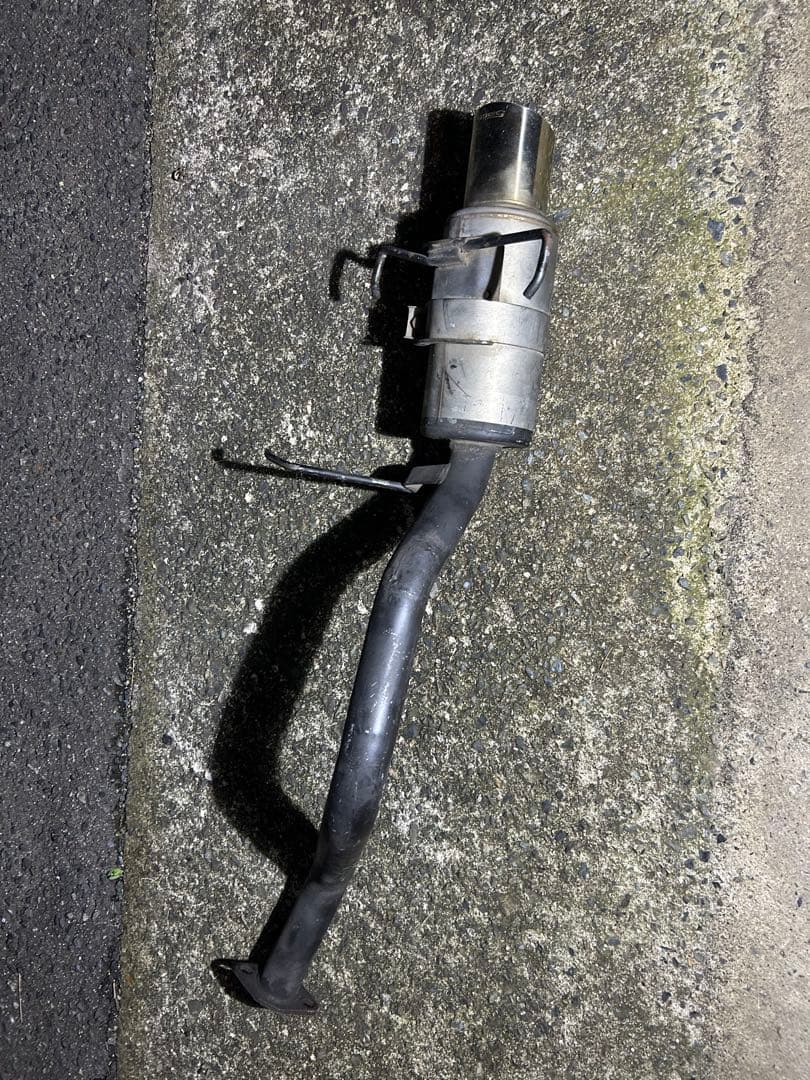 日産 K11 マーチ 5次元 リアピース マフラー ステンレス HK11