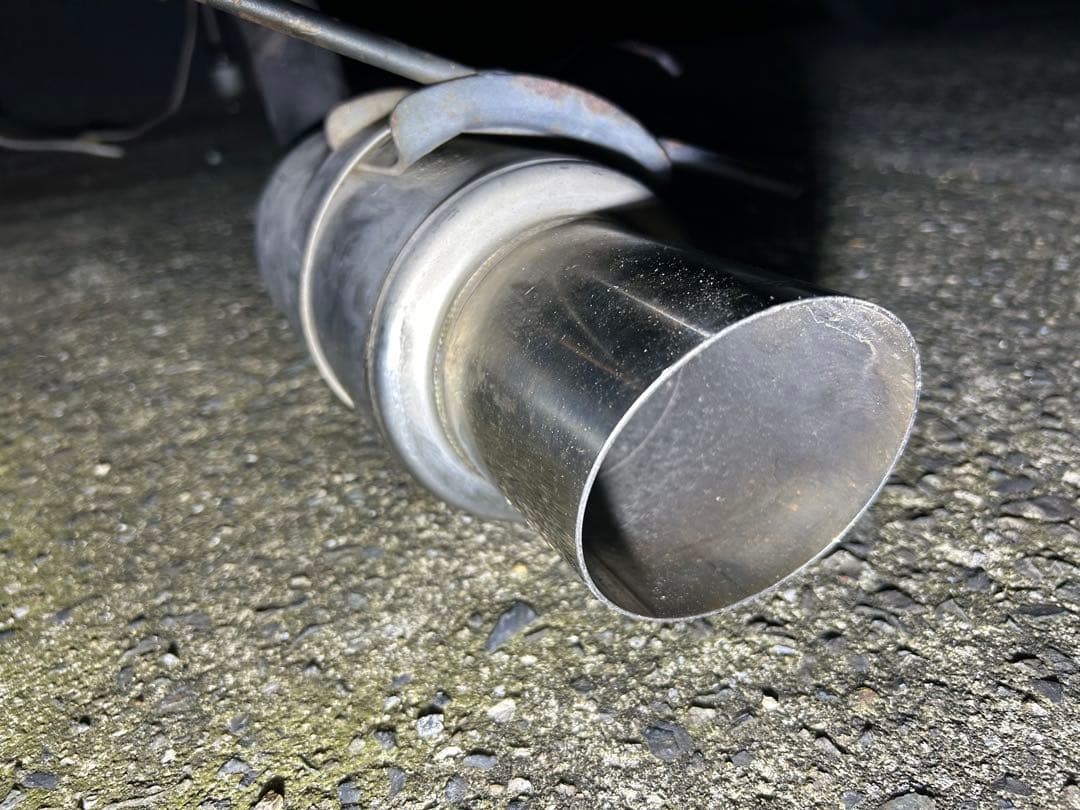 日産 K11 マーチ 5次元 リアピース マフラー ステンレス HK11