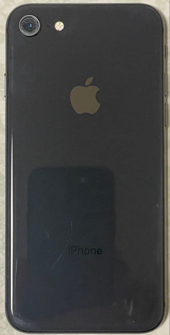 Apple iPhone8 64GB スペースグレイ本体 バッテリー84%