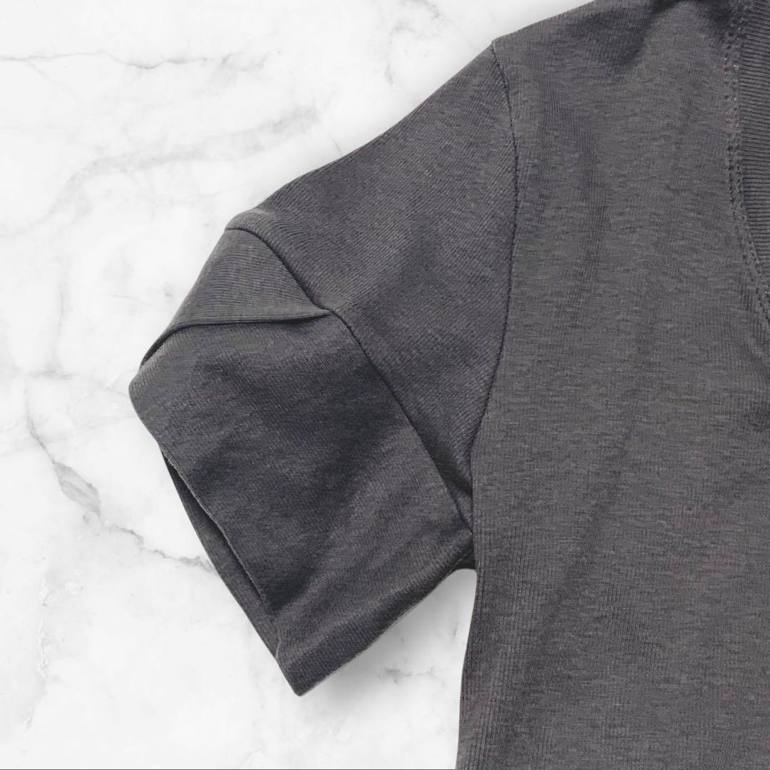 希少✨ブルネロクチネリ カットソー シルバービジュー チャコールグレー