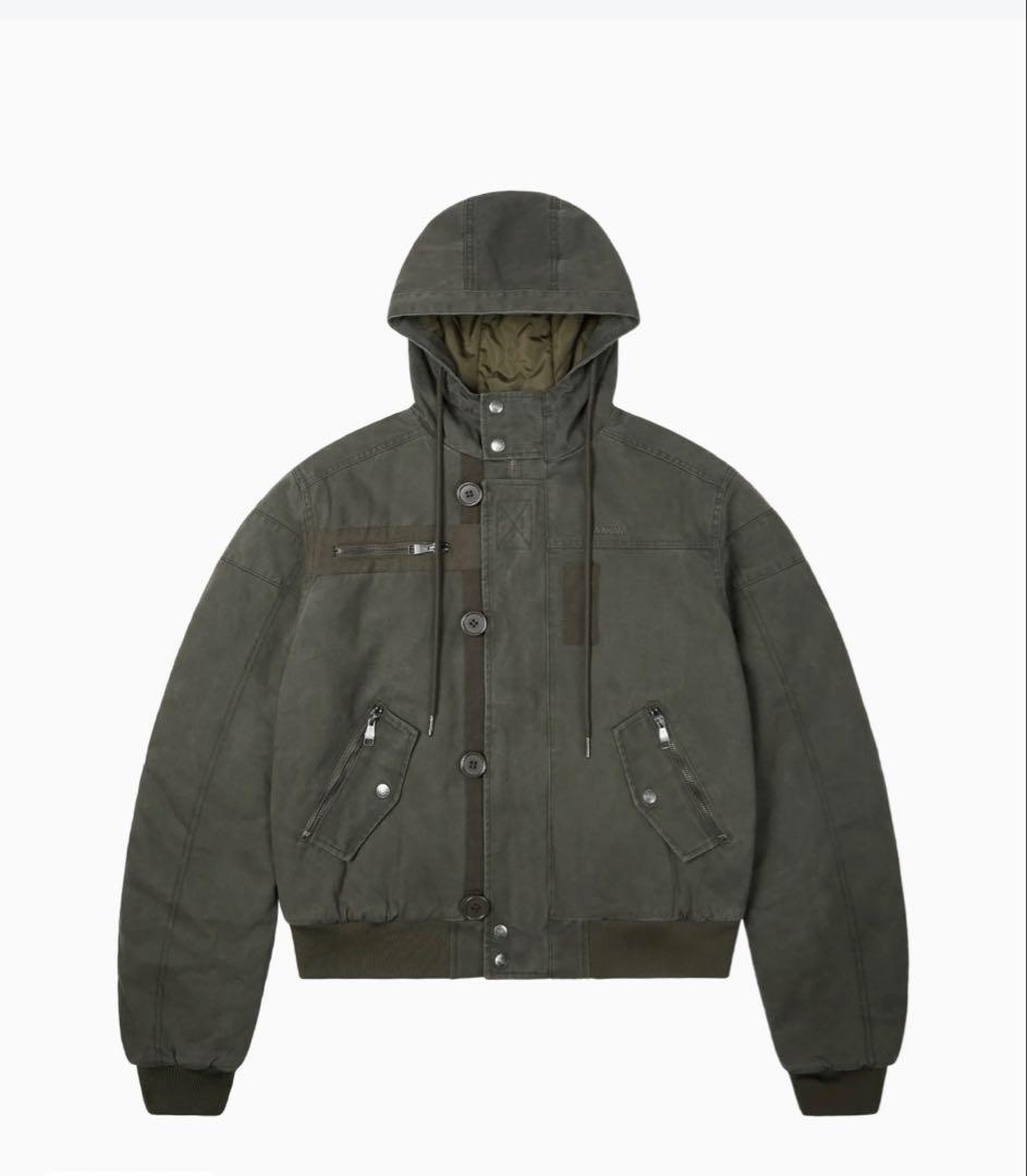 ジャケット・アウター AAKAM Button Placket Cotton Ma-1