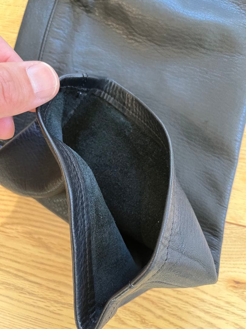 nonnative カウレザーブラックレザーパンツ サイズ1 ノンネイティブ