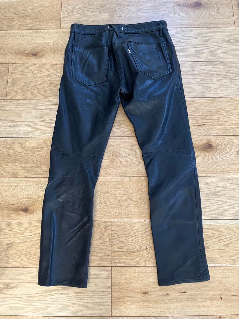 nonnative カウレザーブラックレザーパンツ サイズ1 ノンネイティブ