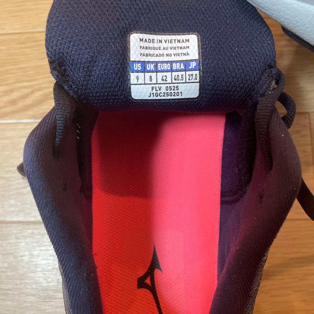 ミズノ MIZUNO ウェーブスカイ9 メンズ　ランニング　シューズ　27cm