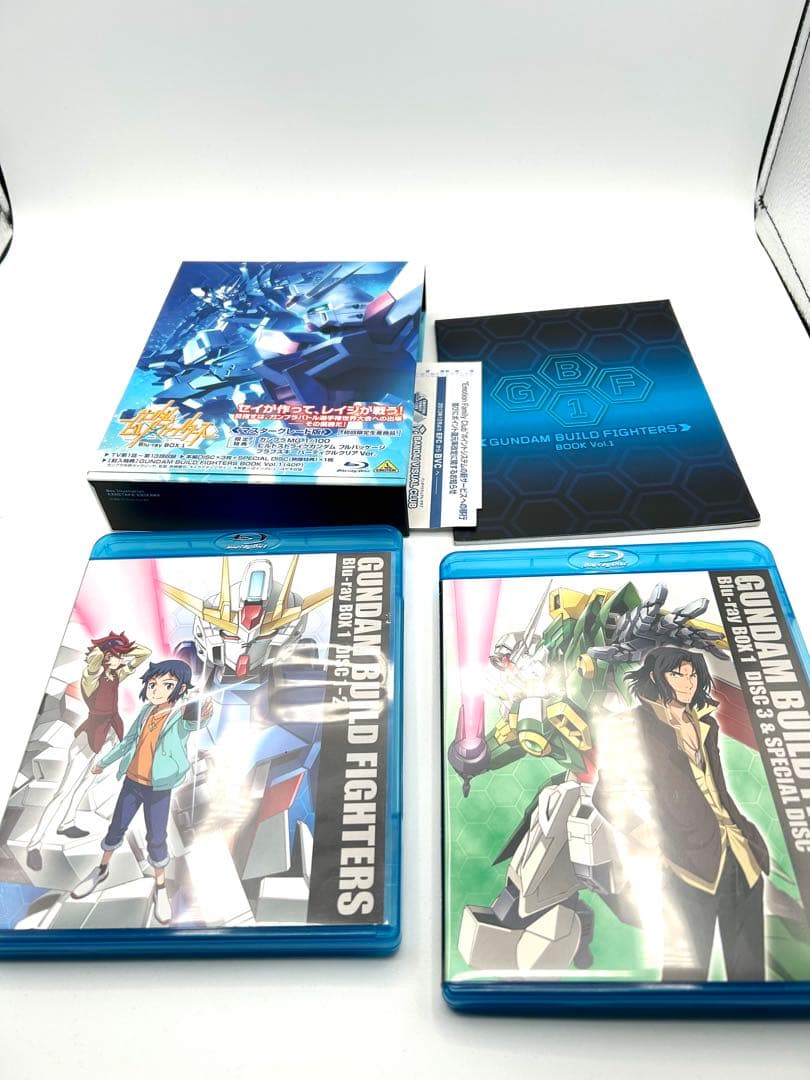 ガンダムビルド ファイターズ マスター、ハイグレードBlu-ray BOX1、2