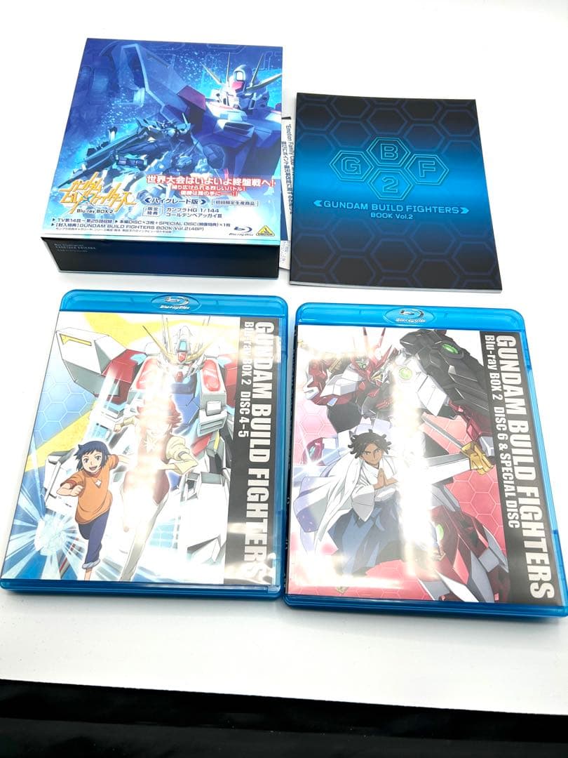 ガンダムビルド ファイターズ マスター、ハイグレードBlu-ray BOX1、2