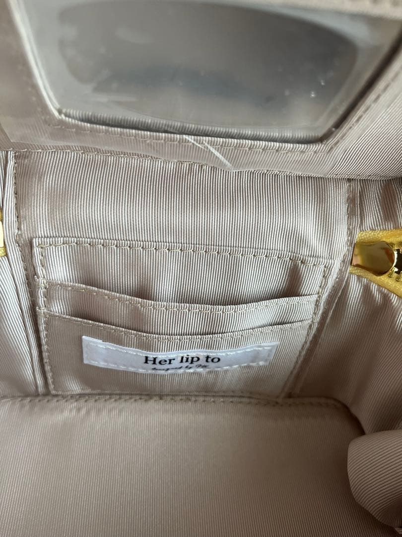 バッグ Herlipto Monogram Quilted Vanity Bag