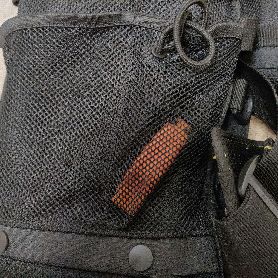 【DAIWA　DF-6107（ベンチクールゲームベストIII）】ブラックイエロー