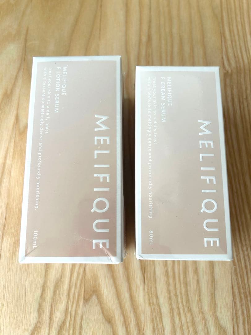 【新品未使用】MELIFIQUE（メリフィーク）ローションセラム&クリームセラム