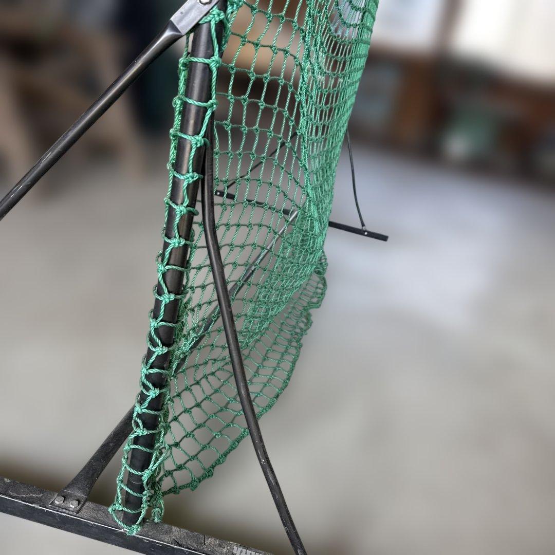 L字バッティングネット グリーン 斜め型