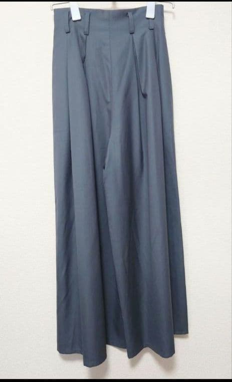 新品☆ SEEALL 24ss extra wide tuck pants 36