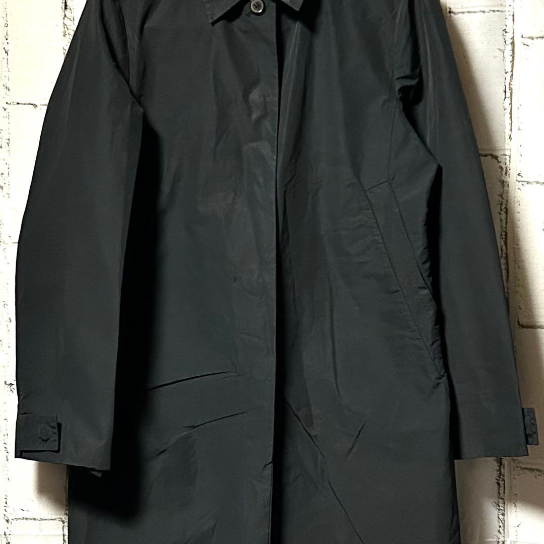JIL SANDER ジルサンダー ステンカラーコート ロングコート 黒 38