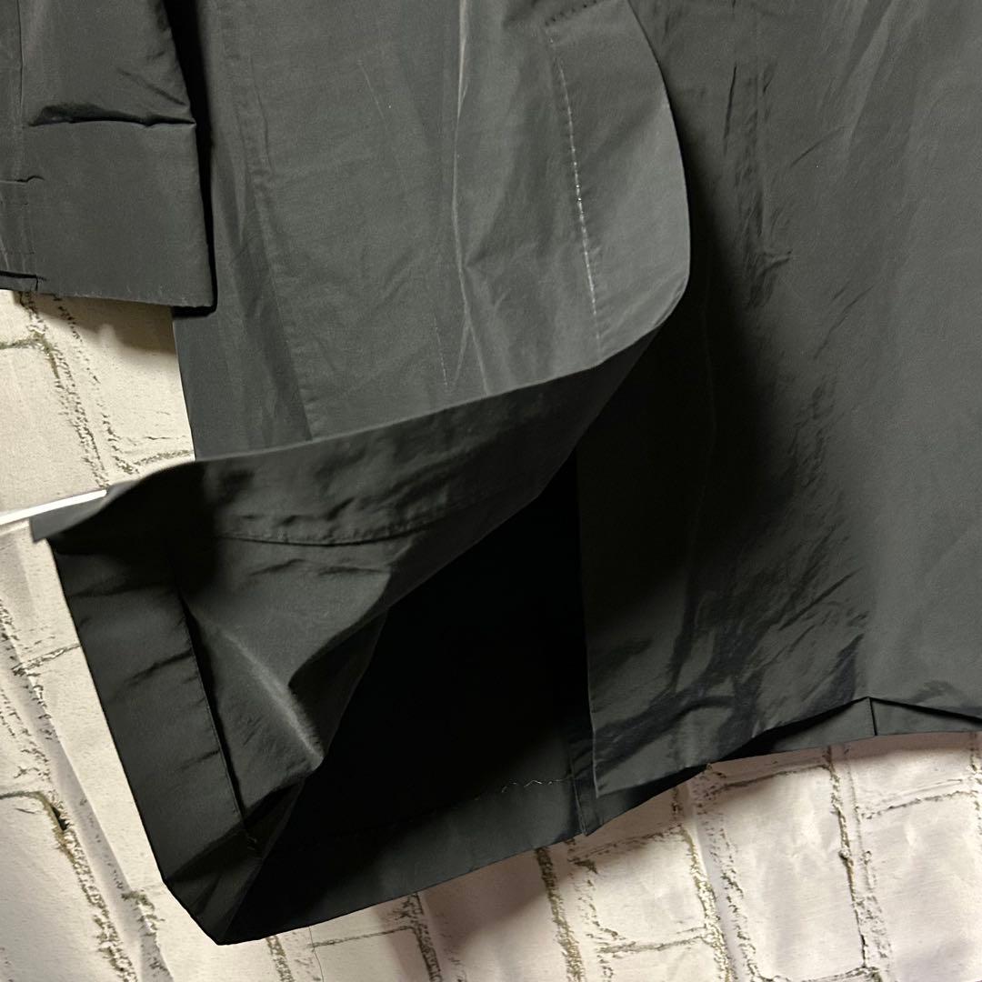 JIL SANDER ジルサンダー ステンカラーコート ロングコート 黒 38