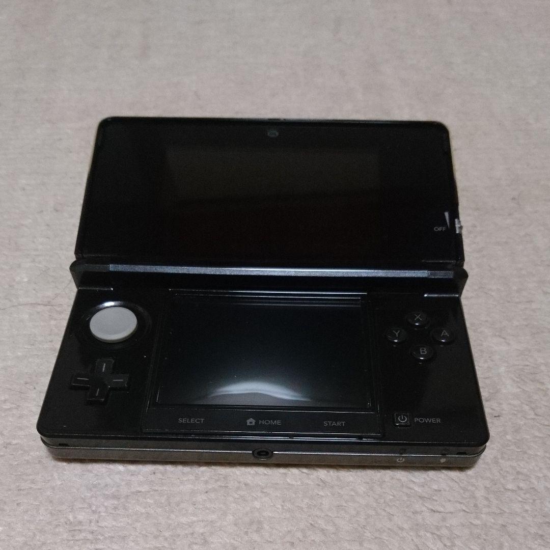 中古 ニンテンドー3DS クリアブラック ジャンク