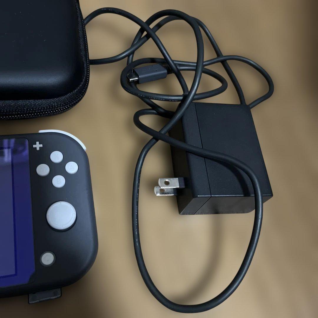 Nintendo Switch Lite グレー 本体 充電器付き
