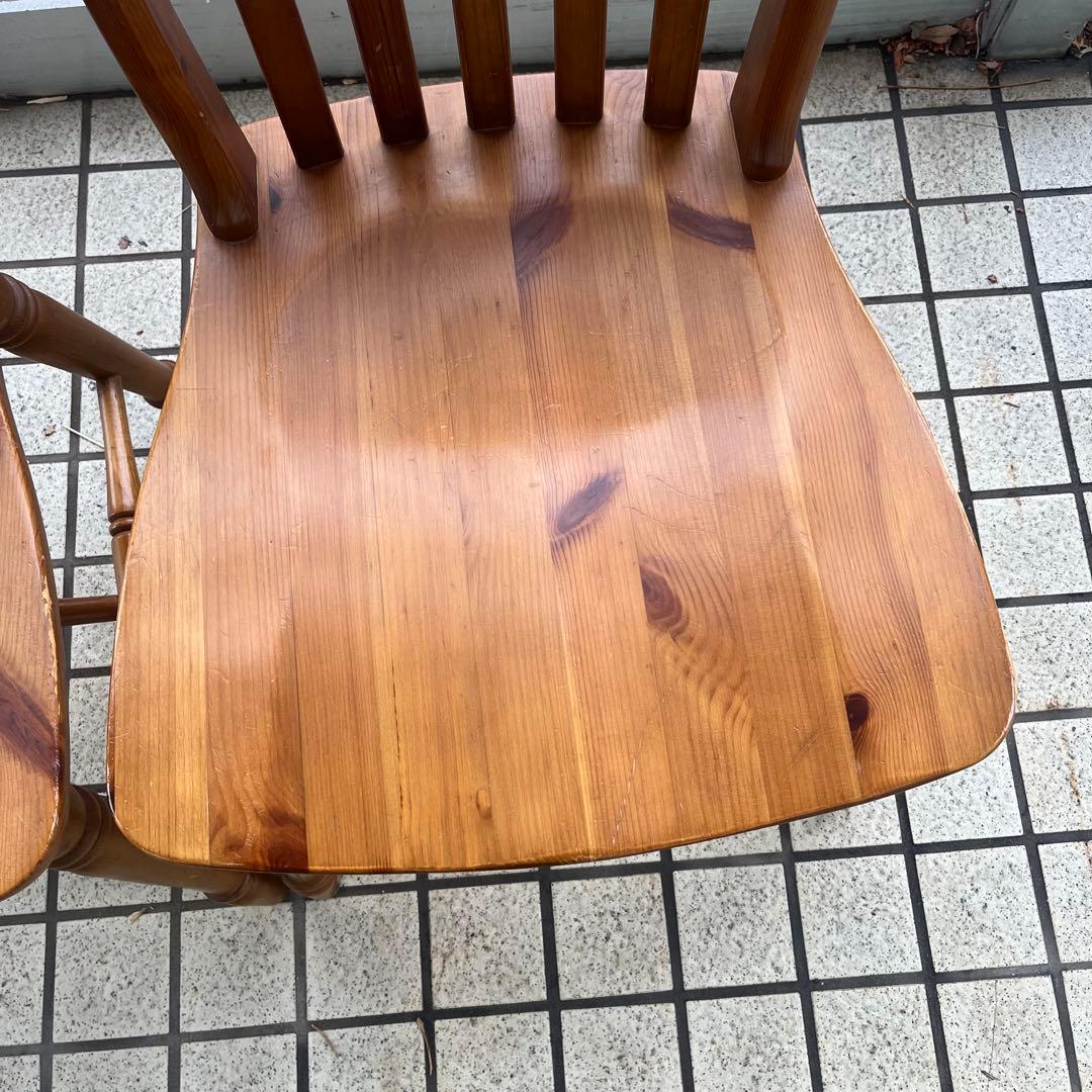 ②コスガ PROVINCE パイン無垢材 ダイニングチェア フレンチカントリー