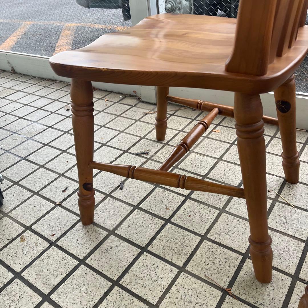 ②コスガ PROVINCE パイン無垢材 ダイニングチェア フレンチカントリー