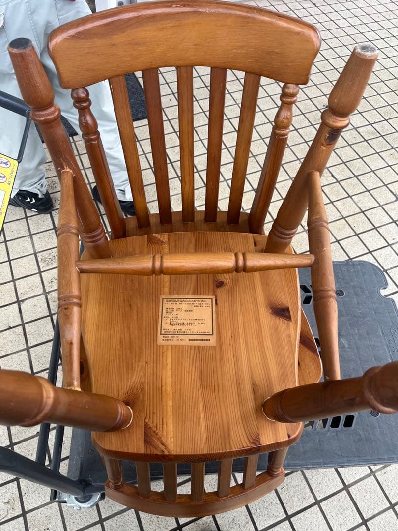 ②コスガ PROVINCE パイン無垢材 ダイニングチェア フレンチカントリー