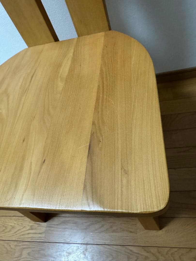 ナチュラルウッド 椅子 イス ダイニングチェア回転式
