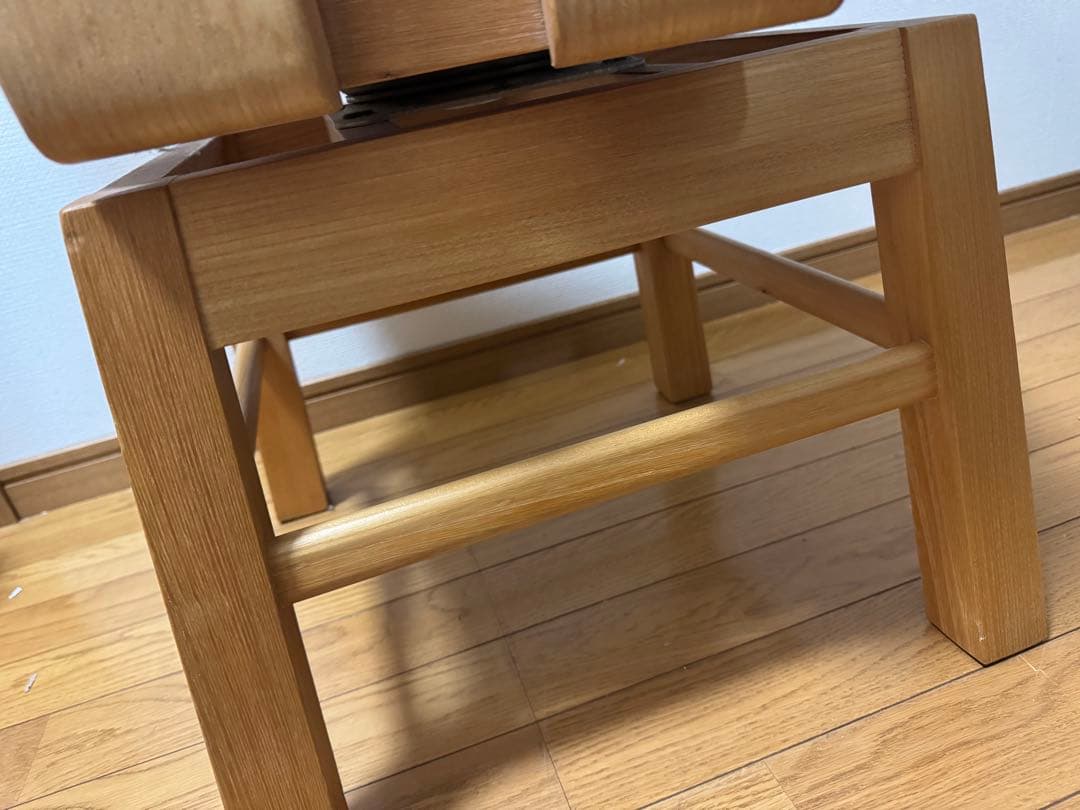 ナチュラルウッド 椅子 イス ダイニングチェア回転式