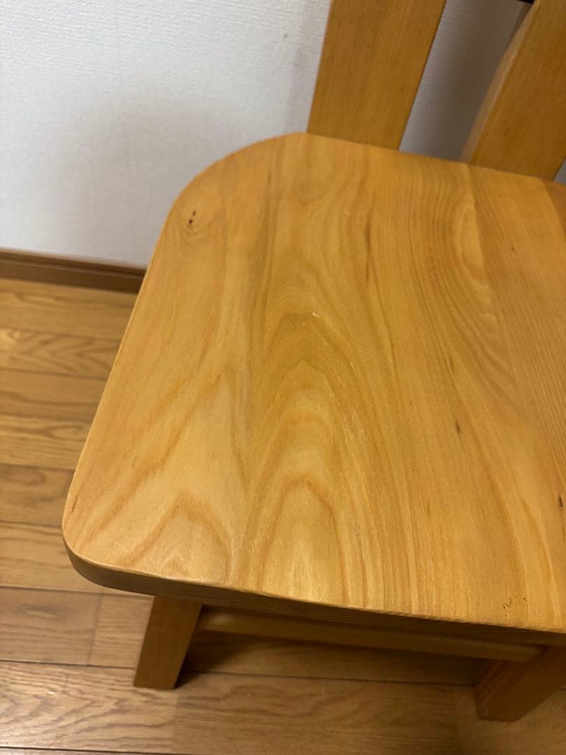 ナチュラルウッド 椅子 イス ダイニングチェア回転式
