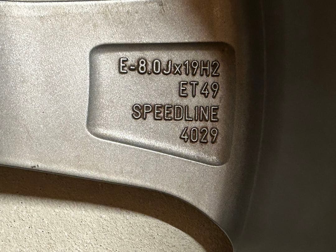 Audi sport ホイール19インチ 8j +49 RS3純正 Q3流用