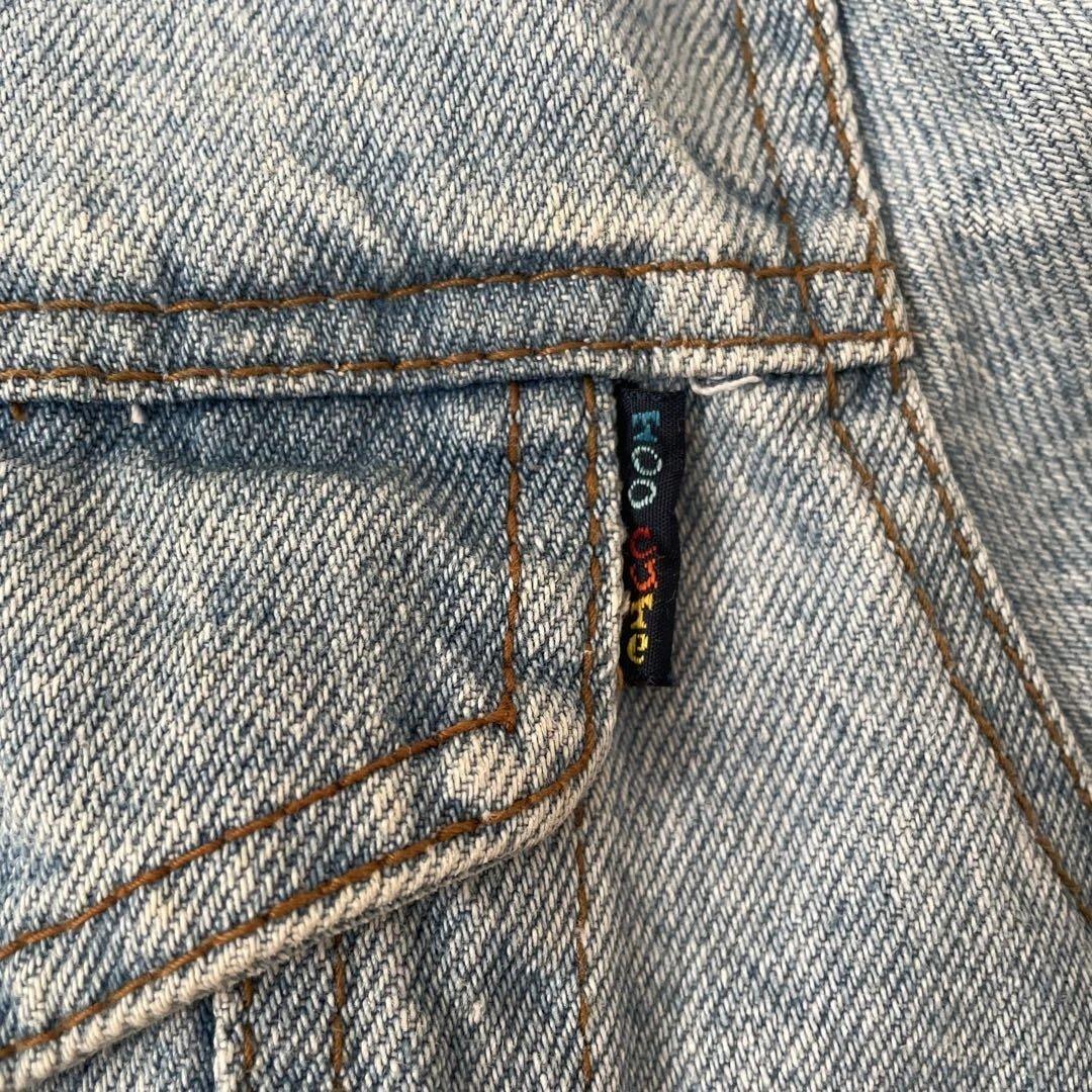 Too Cute! Disney刺繍　デニムジャケット　Gジャン　ミッキー