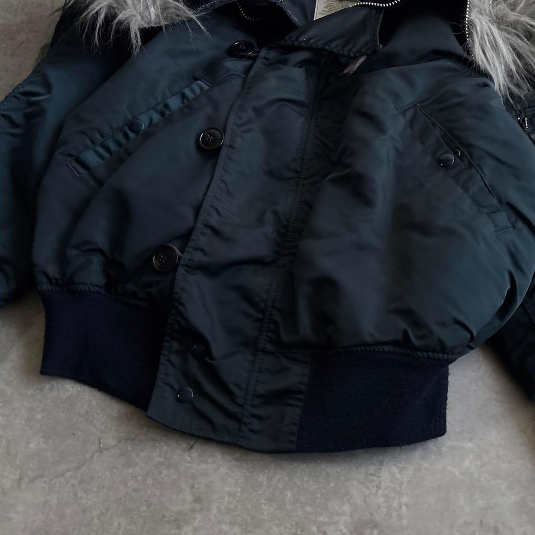 80's■ALPHA INDUSTRIES【M】N-2B フライトジャケット